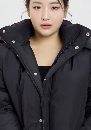 전면 지퍼 여밈